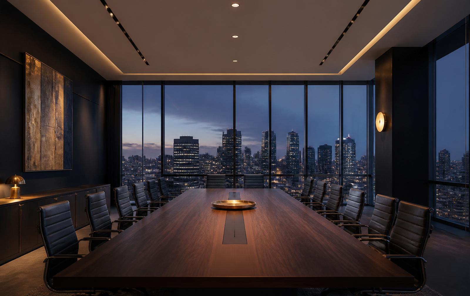Premium executive boardroom